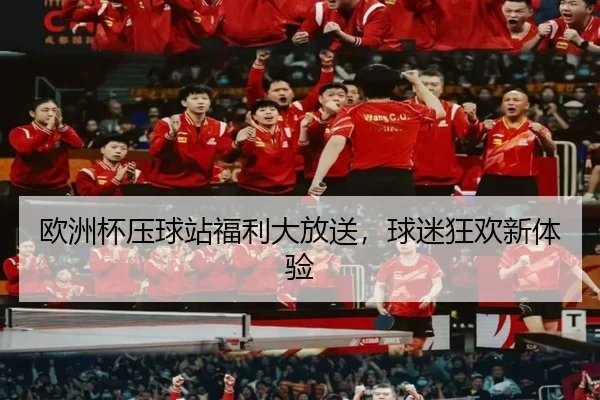 欧洲杯压球站福利大放送，球迷狂欢新体验